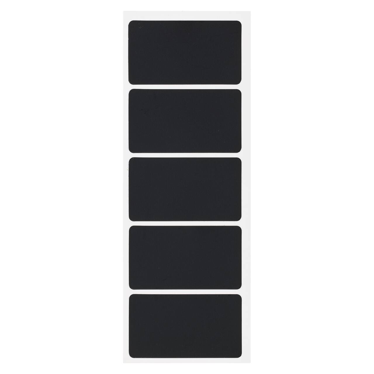 12 Packs: 10 ct. (120 total) Rectangular Chalkboard Labels by Recollections™